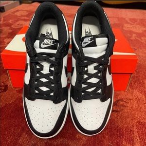 dunks low black and white /white black panda (2021) (ps)